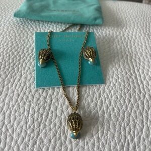 Kurt Geiger London Eagle Head Jewelry Set Necklace + Earrings New With Tags